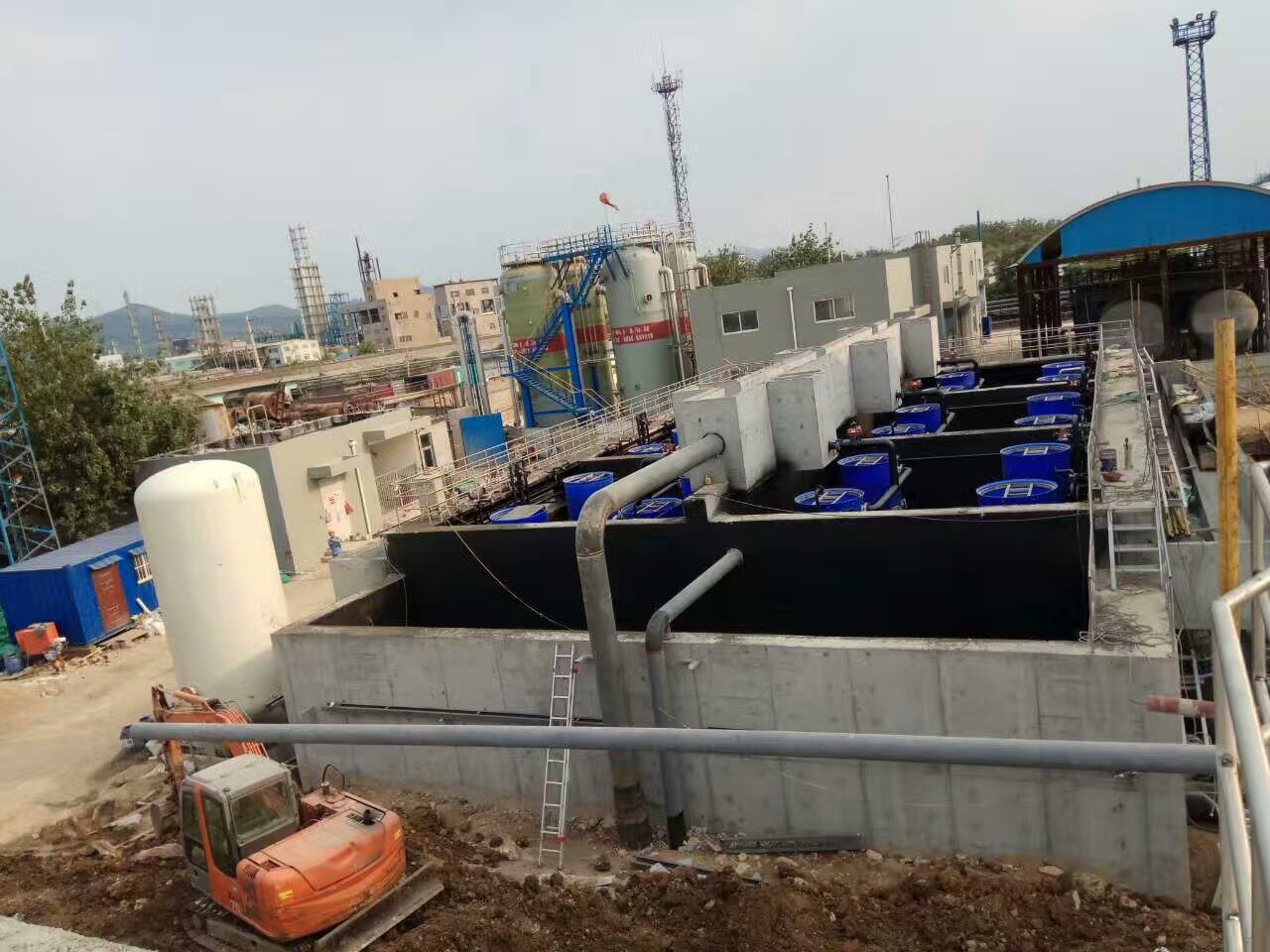 集約曝氣及靜脈式生物濾池技術